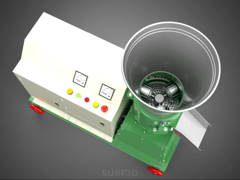 PROFESSIONAL GRADE ELECTRIC PELLET PRESS MILLING MAKING MACHINE 3D Model