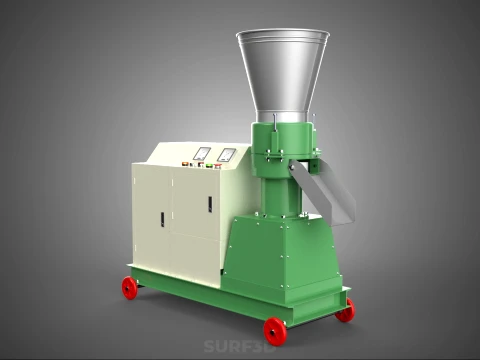 PROFESSIONAL GRADE ELECTRIC PELLET PRESS MILLING MAKING MACHINE 3D Model
