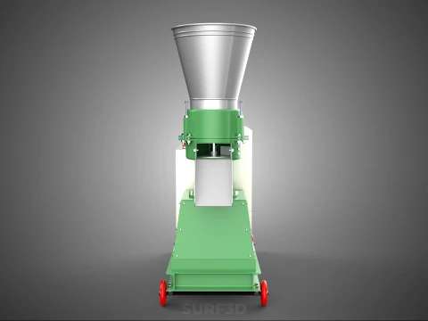 PROFESSIONAL GRADE ELECTRIC PELLET PRESS MILLING MAKING MACHINE 3D Model