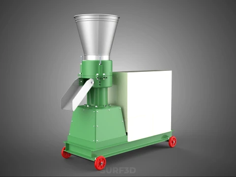 PROFESSIONAL GRADE ELECTRIC PELLET PRESS MILLING MAKING MACHINE 3D Model