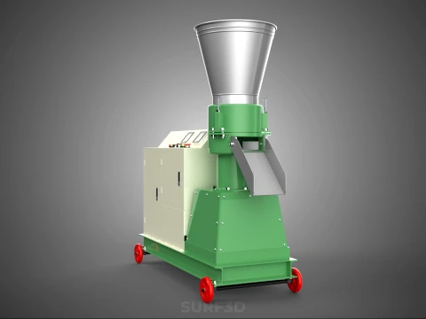 PROFESSIONAL GRADE ELECTRIC PELLET PRESS MILLING MAKING MACHINE 3D Model