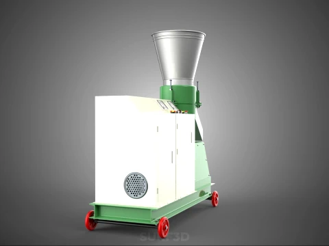 PROFESSIONAL GRADE ELECTRIC PELLET PRESS MILLING MAKING MACHINE 3D Model
