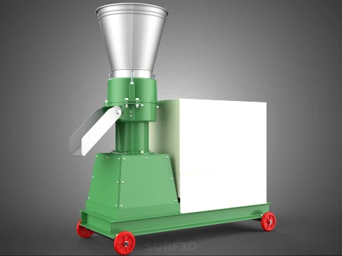 PROFESSIONAL GRADE ELECTRIC PELLET PRESS MILLING MAKING MACHINE 3D Model