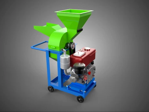 AGRICULTURE DE MACHINE DE BROYEUR DE COUPE LOURDE STANDARD Modèle 3D