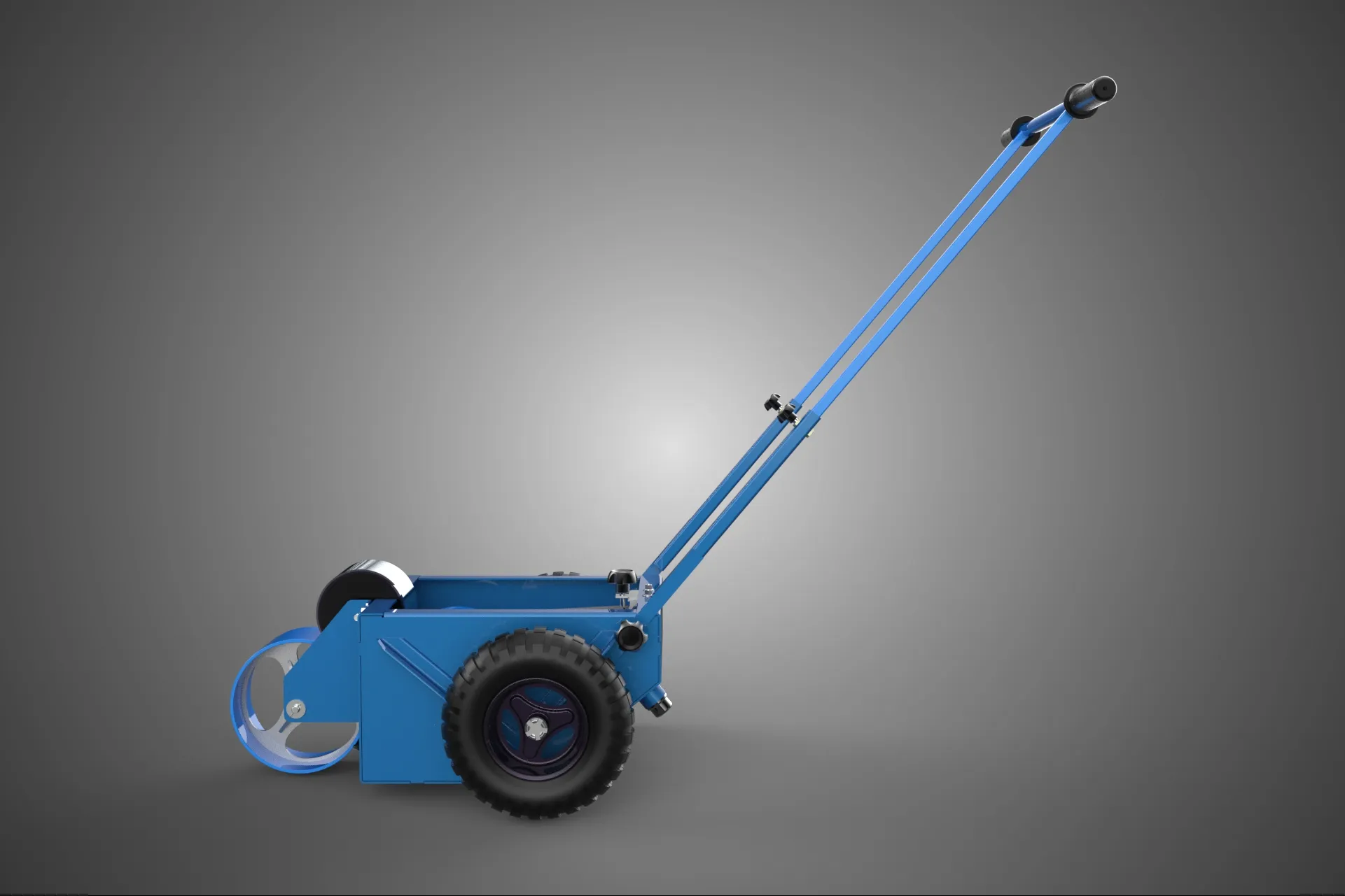 BALL PARK LINE WHEEL MARKING MACHINE TROLLEY CART PAINT PITCHES 3D Model .c4d .max .obj .3ds .fbx .stl .blend