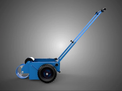 BALL PARK LINE WHEEL MARKING MACHINE TROLLEY CART PAINT PITCHES 3D Model