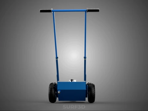BALL PARK LINE WHEEL MARKING MACHINE TROLLEY CART PAINT PITCHES 3D Model