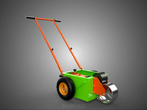 M&Aacute;QUINA MARCADORA DE PASSO DE LINHA DE TRANSFER&Ecirc;NCIA DE RODA DE CARRINHO MANUAL Modelo 3D