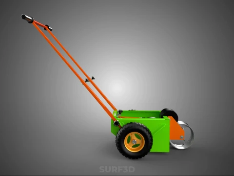 M&Aacute;QUINA MARCADORA DE PASSO DE LINHA DE TRANSFER&Ecirc;NCIA DE RODA DE CARRINHO MANUAL Modelo 3D
