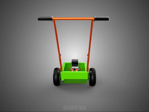 M&Aacute;QUINA MARCADORA DE PASSO DE LINHA DE TRANSFER&Ecirc;NCIA DE RODA DE CARRINHO MANUAL Modelo 3D