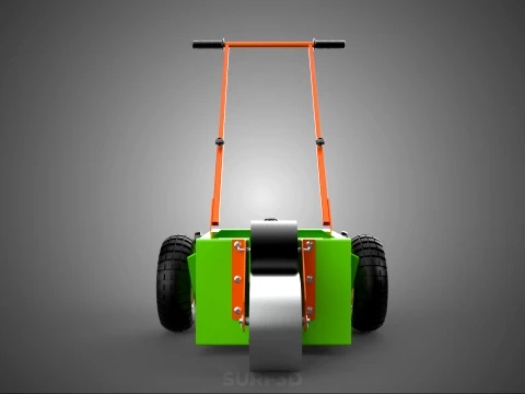 M&Aacute;QUINA MARCADORA DE PASSO DE LINHA DE TRANSFER&Ecirc;NCIA DE RODA DE CARRINHO MANUAL Modelo 3D