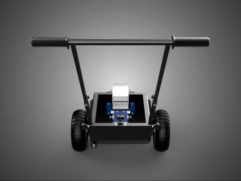 STANDARD CART TROLLEY FIELD MARKER WHEEL ROLL LINER PITCH PAINT 3D Model