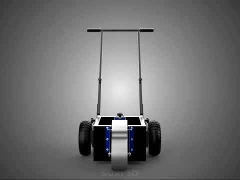 STANDARD CART TROLLEY FIELD MARKER WHEEL ROLL LINER PITCH PAINT 3D Model