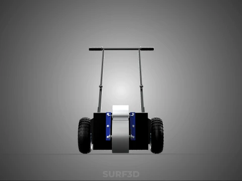 STANDARD CART TROLLEY FIELD MARKER WHEEL ROLL LINER PITCH PAINT 3D Model