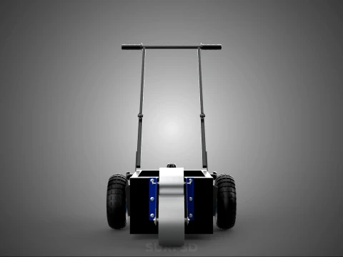 STANDARD CART TROLLEY FIELD MARKER WHEEL ROLL LINER PITCH PAINT 3D Model