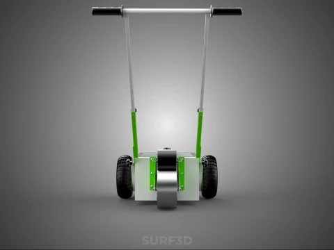 WHEEL ROLLER TRANSFER LINE PAINT PITCH MARKING MARK CART TROLLEY 3D Model