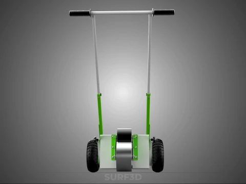 WHEEL ROLLER TRANSFER LINE PAINT PITCH MARKING MARK CART TROLLEY 3D Model