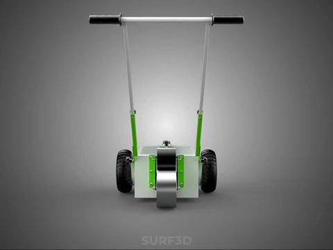 WHEEL ROLLER TRANSFER LINE PAINT PITCH MARKING MARK CART TROLLEY 3D Model