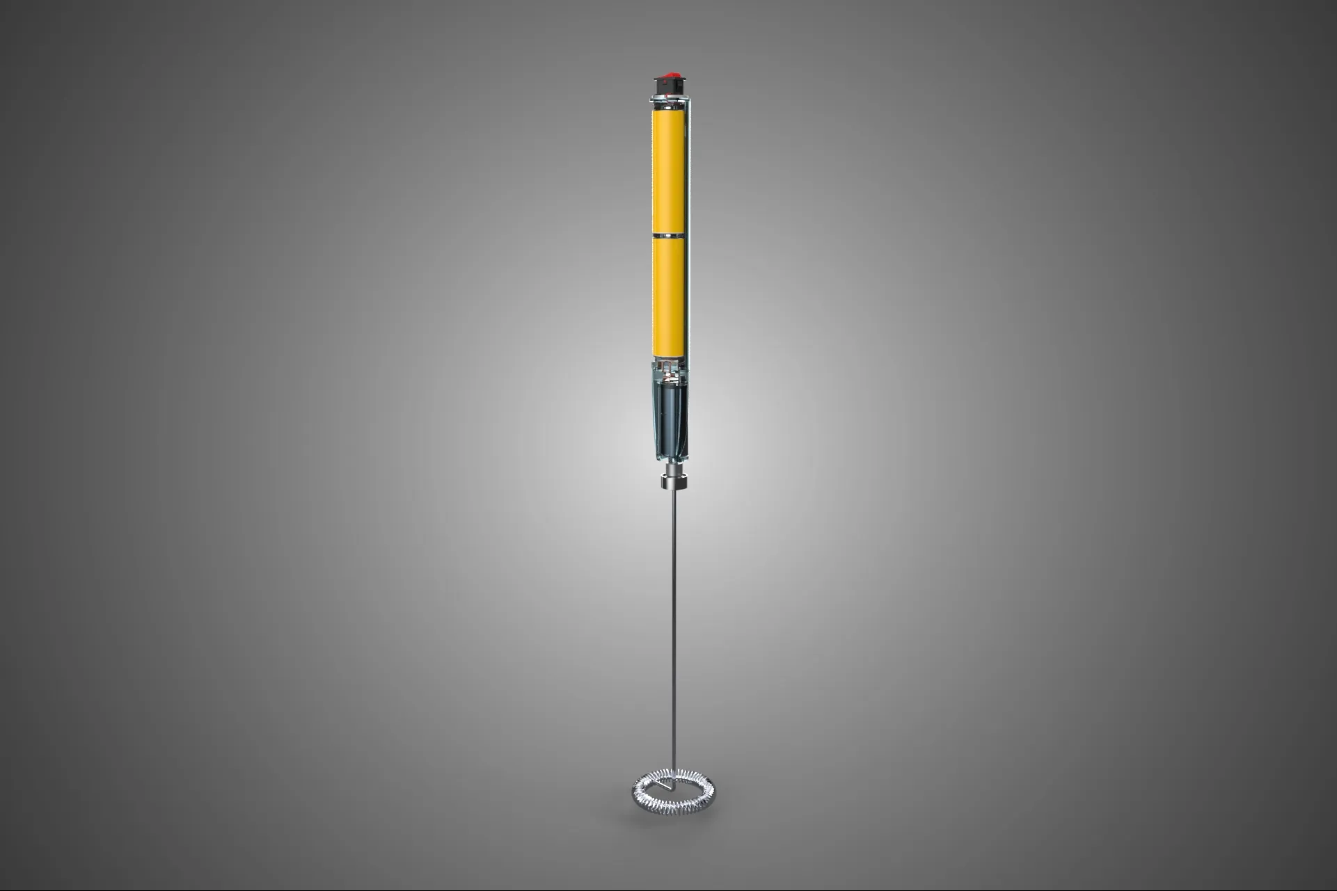 INTERNAL MECHANISM PART ELECTRIC MIXER WHISK MILK FROTHER FOAM 3D Model .c4d .max .obj .3ds .fbx .stl .blend 