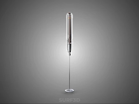 INTERNAL MECHANISM PART ELECTRIC MIXER WHISK MILK FROTHER FOAM 3D Model