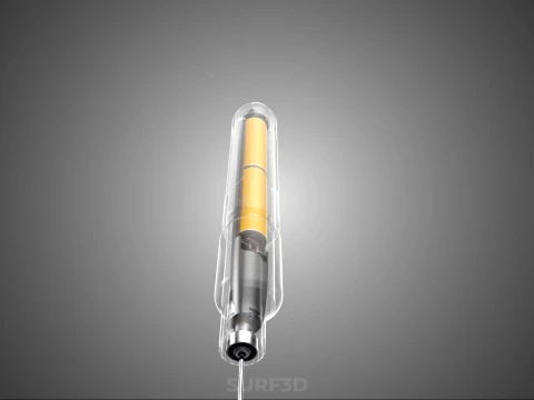 INTERNAL MECHANISM PART ELECTRIC MIXER WHISK MILK FROTHER FOAM 3D Model