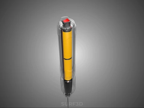 INTERNAL MECHANISM PART ELECTRIC MIXER WHISK MILK FROTHER FOAM 3D Model