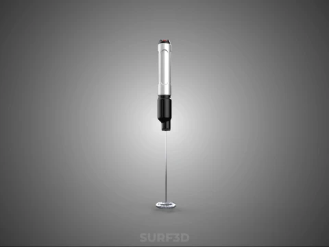 INTERNAL MECHANISM PART ELECTRIC MIXER WHISK MILK FROTHER FOAM 3D Model