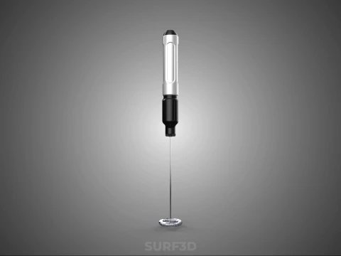 INTERNAL MECHANISM PART ELECTRIC MIXER WHISK MILK FROTHER FOAM 3D Model