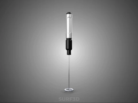 INTERNAL MECHANISM PART ELECTRIC MIXER WHISK MILK FROTHER FOAM 3D Model
