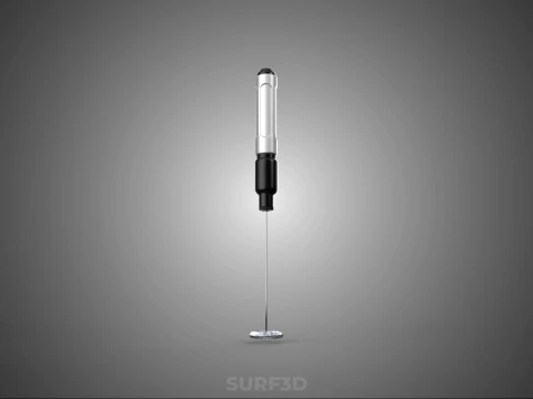 INTERNAL MECHANISM PART ELECTRIC MIXER WHISK MILK FROTHER FOAM 3D Model