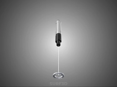 INTERNAL MECHANISM PART ELECTRIC MIXER WHISK MILK FROTHER FOAM 3D Model