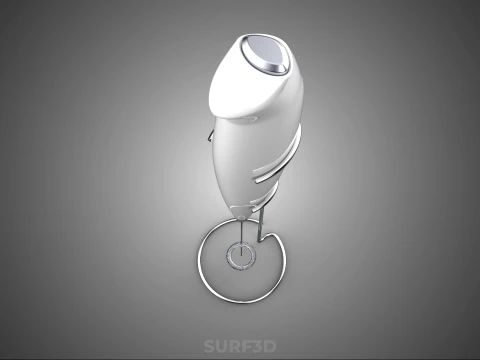 HANDHELD ELECTRIC WHISK EGG MILK FROTHER FOAM MAKER HOLDER STAND 3D Model