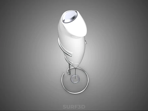 HANDHELD ELECTRIC WHISK EGG MILK FROTHER FOAM MAKER HOLDER STAND 3D Model