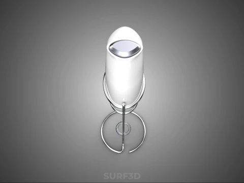 HANDHELD ELECTRIC WHISK EGG MILK FROTHER FOAM MAKER HOLDER STAND 3D Model