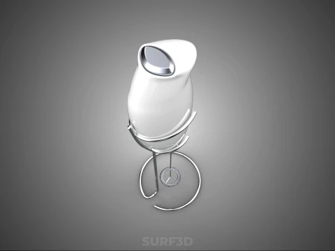 HANDHELD ELECTRIC WHISK EGG MILK FROTHER FOAM MAKER HOLDER STAND 3D Model