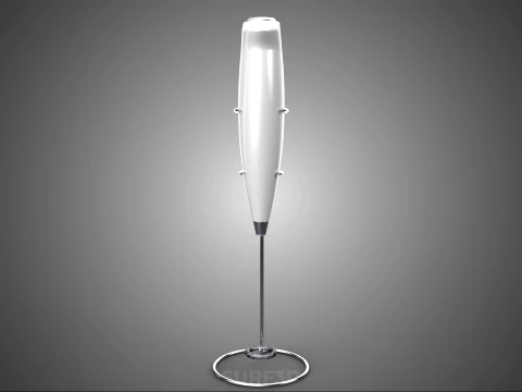 HANDHELD ELECTRIC WHISK EGG MILK FROTHER FOAM MAKER HOLDER STAND 3D Model