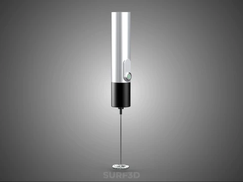 HAND ELECTRIC MIXER WHISK MILK FROTHER FOAM MAKER RECHARGEABLE 3D Model