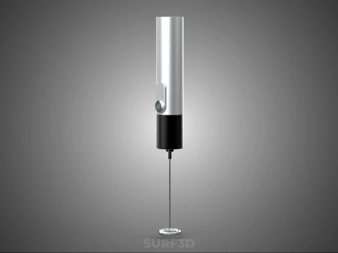 HAND ELECTRIC MIXER WHISK MILK FROTHER FOAM MAKER RECHARGEABLE 3D Model