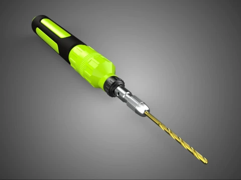 MINI HAND ROTARY TOOL PEN DRILL BIT BORE CORDLESS POWER BATTERY 3D Model