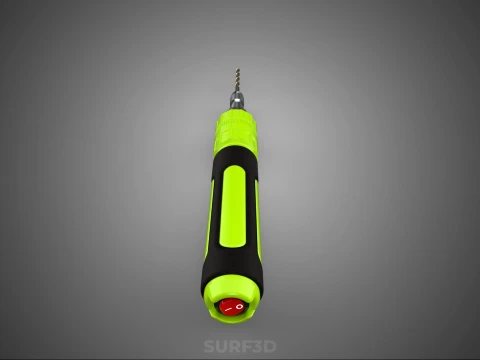 MINI HAND ROTARY TOOL PEN DRILL BIT BORE CORDLESS POWER BATTERY 3D Model