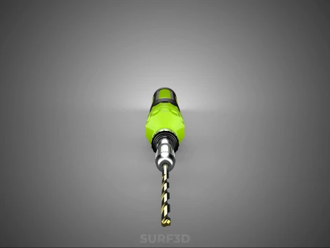 MINI HAND ROTARY TOOL PEN DRILL BIT BORE CORDLESS POWER BATTERY 3D Model