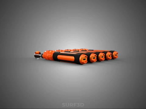 HAND ELECTRIC ROTARY TOOL PEN CORDLESS BLADE BIT DIY CRAFT ART 3D Model