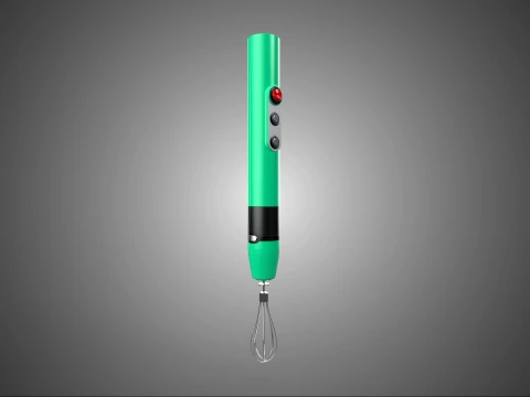 FERRAMENTA EL&Eacute;TRICA M&Atilde;O AGITADOR MOLA BATE MISTURADOR LIQUIDIFICADOR BATEDOR DE OVOS Modelo 3D