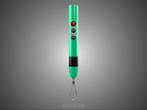 HAND ELECTRIC TOOL STIRRER SPRING WHISK MIXER BLENDER EGG BEATER 3D Model