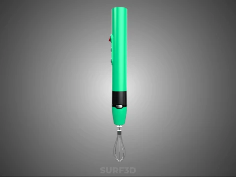 HAND ELECTRIC TOOL STIRRER SPRING WHISK MIXER BLENDER EGG BEATER 3D Model