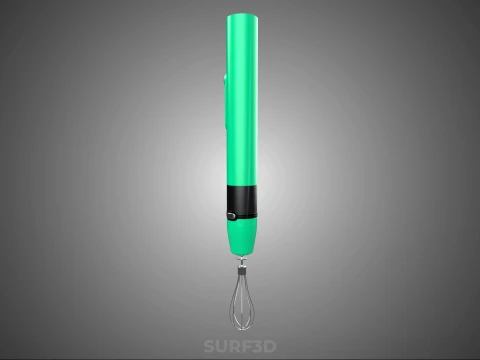 HAND ELECTRIC TOOL STIRRER SPRING WHISK MIXER BLENDER EGG BEATER 3D Model