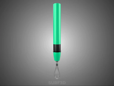 HAND ELECTRIC TOOL STIRRER SPRING WHISK MIXER BLENDER EGG BEATER 3D Model