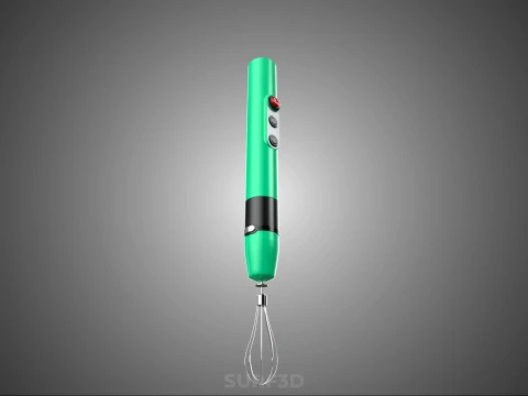 HAND ELECTRIC TOOL STIRRER SPRING WHISK MIXER BLENDER EGG BEATER 3D Model