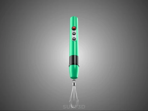 HAND ELECTRIC TOOL STIRRER SPRING WHISK MIXER BLENDER EGG BEATER 3D Model
