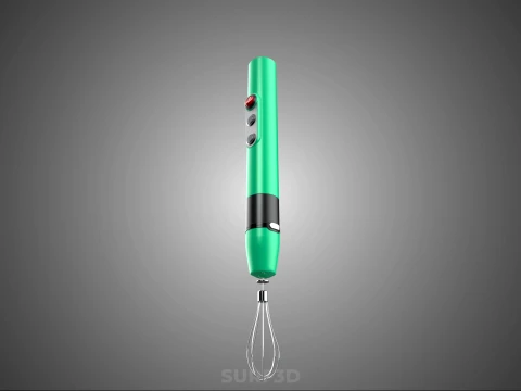 HAND ELECTRIC TOOL STIRRER SPRING WHISK MIXER BLENDER EGG BEATER 3D Model